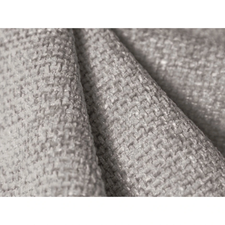Miley Modulares 3-Sitzer Sofa, Linke Seite, aus Chenille in Silber (Eden 17 Silver), 303x126 cm von Micadoni – Bild 7