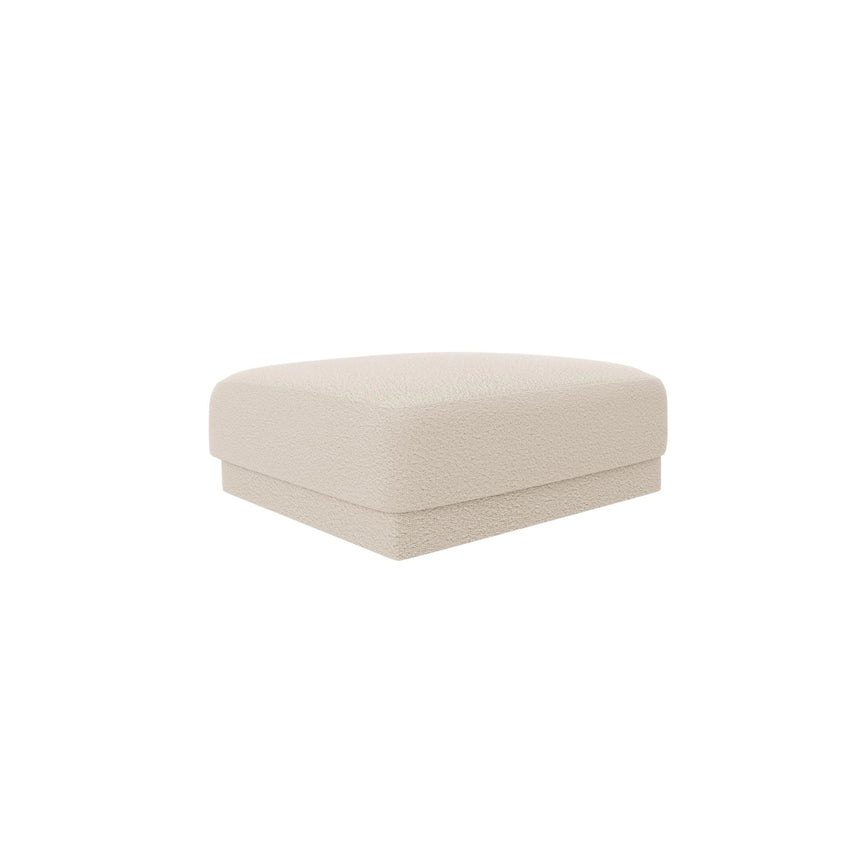 Miley Pouf aus Boucle in Beige (Baloo 2074), 90x90 cm von Micadoni – Bild 3