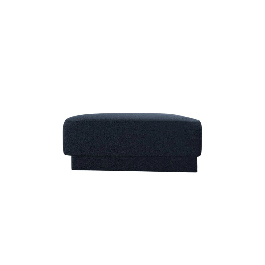 Miley Pouf aus Boucle in Dunkelblau (Baloo 2088), 88x79 cm von Micadoni – Bild 4