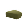 Miley Pouf aus Boucle in Dunkles olivgrün (Baloo 2090), 88x79 cm von Micadoni – Bild 1