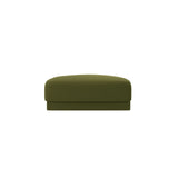 Miley Pouf aus Boucle in Dunkles olivgrün (Baloo 2090), 90x90 cm von Micadoni – Bild 1