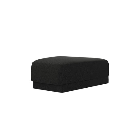 Miley Pouf aus Boucle in Schwarz (Baloo 2082), 88x79 cm von Micadoni – Bild 3