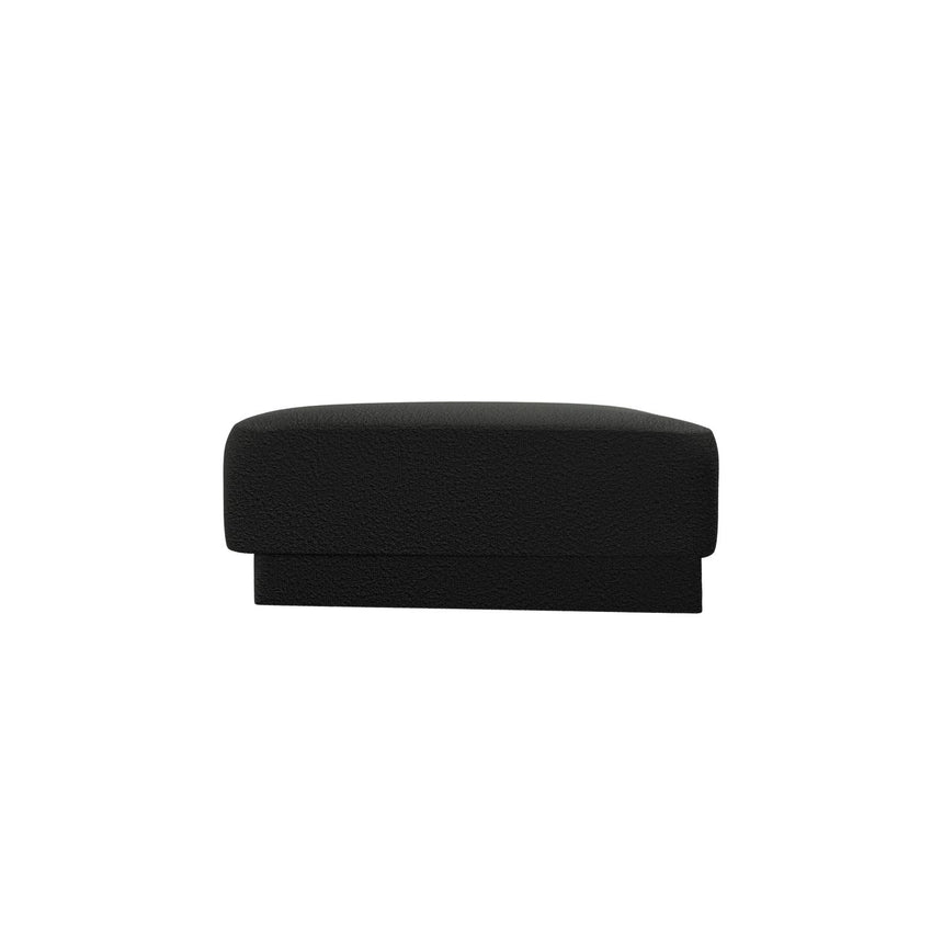 Miley Pouf aus Boucle in Schwarz (Baloo 2082), 88x79 cm von Micadoni – Bild 4