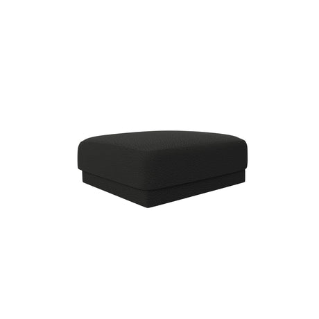 Miley Pouf aus Boucle in Schwarz (Baloo 2082), 90x90 cm von Micadoni – Bild 3