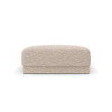 Miley Pouf aus Chenille in Beige (Eden 3 Cream), 90x90 cm von Micadoni – Bild 1