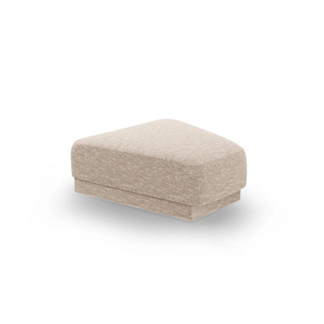 Miley Pouf aus Chenille in Beige (Haga 30), 88x79 cm von Micadoni – Bild 1