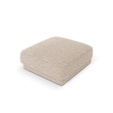 Miley Pouf aus Chenille in Beige (Haga 30), 90x90 cm von Micadoni – Bild 4