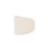 Miley Pouf aus Chenille in Elfenbein (Eden 1 Ivory), 88x79 cm von Micadoni – Bild 5