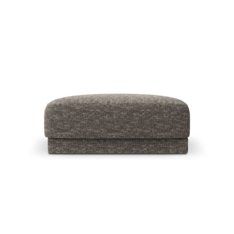 Miley Pouf aus Chenille in Grau (Haga 16), 90x90 cm von Micadoni – Bild 1