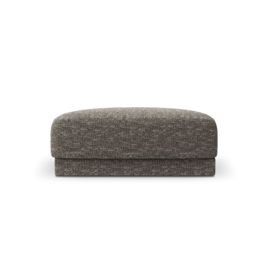 Miley Pouf aus Chenille in Grau (Haga 16), 90x90 cm von Micadoni – Bild 1