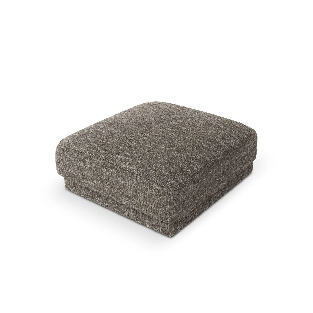 Miley Pouf aus Chenille in Grau (Haga 16), 90x90 cm von Micadoni – Bild 4
