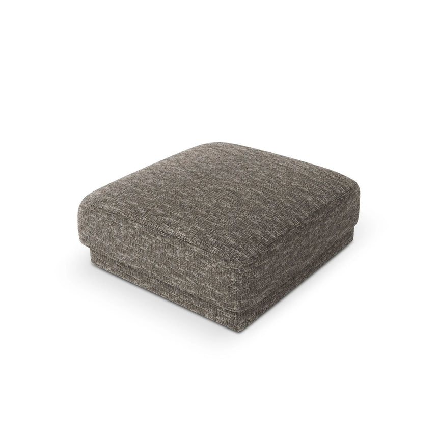 Miley Pouf aus Chenille in Grau (Haga 16), 90x90 cm von Micadoni – Bild 4
