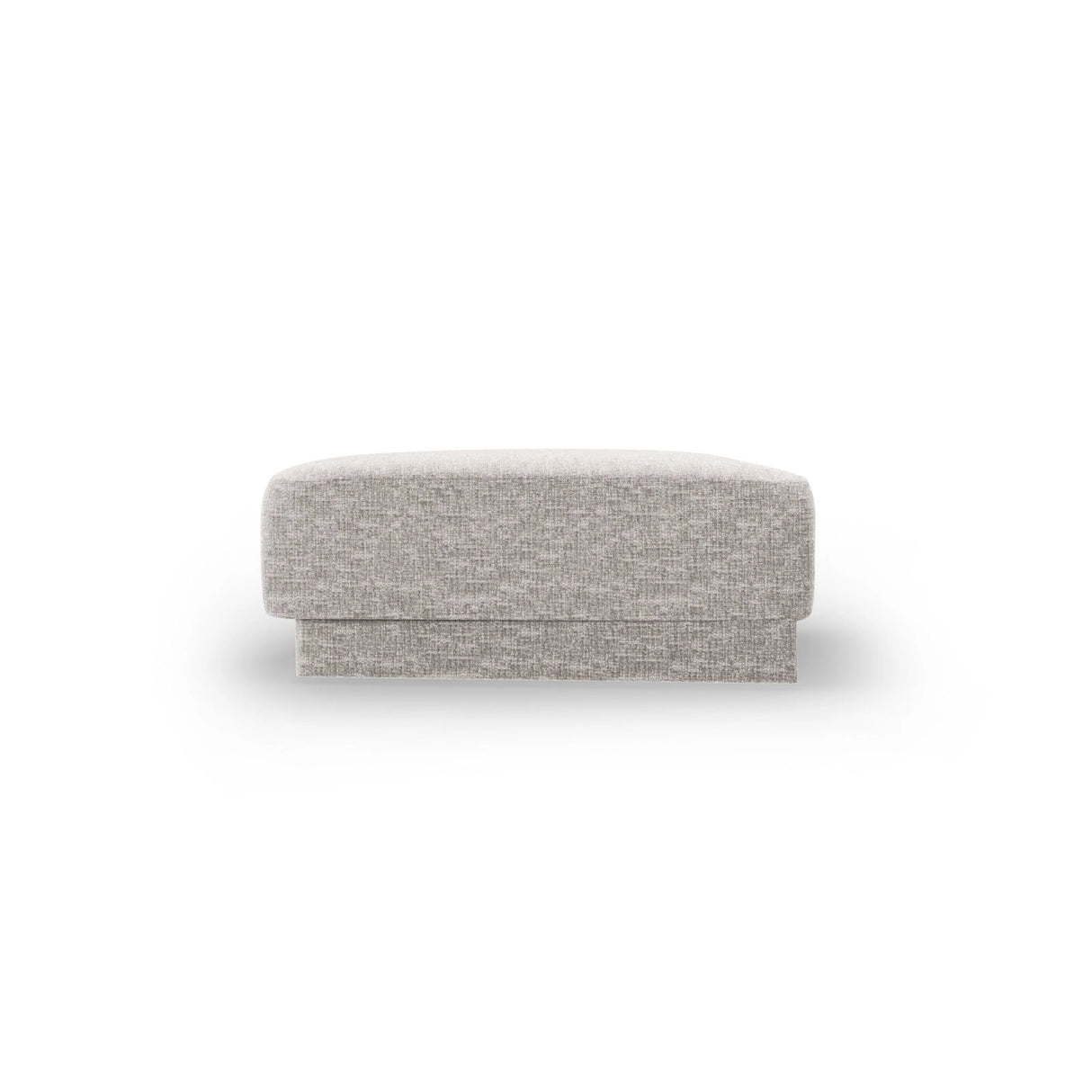 Miley Pouf aus Chenille in Hellgrau (Haga 06), 88x79 cm von Micadoni – Bild 4