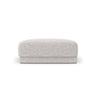 Miley Pouf aus Chenille in Hellgrau (Haga 06), 90x90 cm von Micadoni – Bild 1