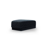 Miley Pouf aus Chenille in Königsblau (Haga 86), 88x79 cm von Micadoni – Bild 3