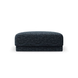 Miley Pouf aus Chenille in Königsblau (Haga 86), 90x90 cm von Micadoni – Bild 1