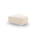 Miley Pouf aus Chenille in Leichtes Beige (Haga 23), 88x79 cm von Micadoni – Bild 1