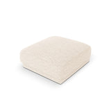 Miley Pouf aus Chenille in Leichtes Beige (Haga 23), 90x90 cm von Micadoni – Bild 4