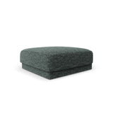 Miley Pouf aus Chenille in Petrol (Haga 78), 90x90 cm von Micadoni – Bild 3