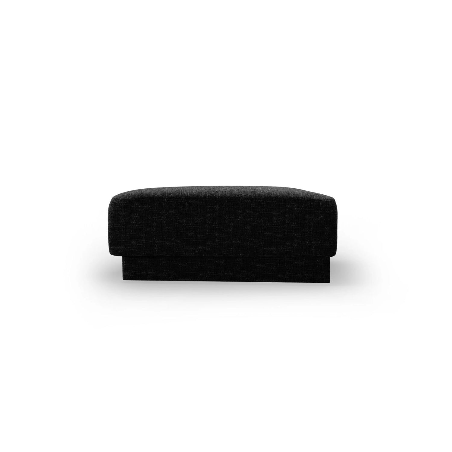 Miley Pouf aus Chenille in Schwarz (Haga 19), 88x79 cm von Micadoni – Bild 4