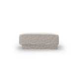 Miley Pouf aus Chenille in Silber (Eden 17 Silver), 88x79 cm von Micadoni – Bild 4