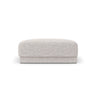 Miley Pouf aus Chenille in Silber (Eden 17 Silver), 90x90 cm von Micadoni – Bild 1