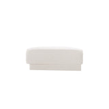 Miley Pouf aus Samt, Boucle oder Chenille, 88x79 cm von Micadoni – Bild 4