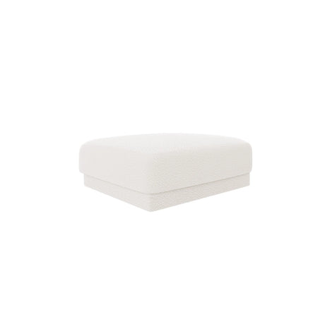 Miley Pouf aus Samt, Boucle oder Chenille, 90x90 cm von Micadoni – Bild 3