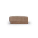 Miley Pouf aus Samt in Cappuccino (Bluvel 40), 88x79 cm von Micadoni – Bild 4