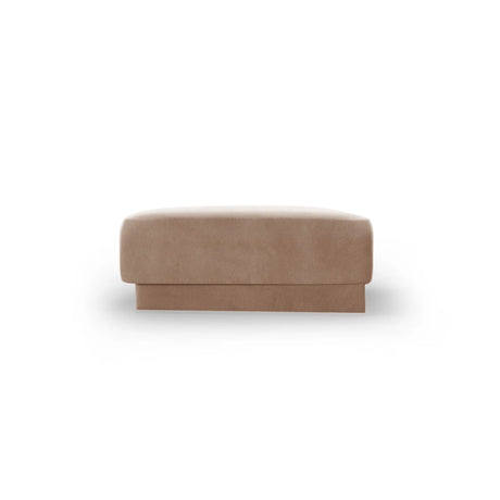 Miley Pouf aus Samt in Cappuccino (Bluvel 40), 88x79 cm von Micadoni – Bild 4