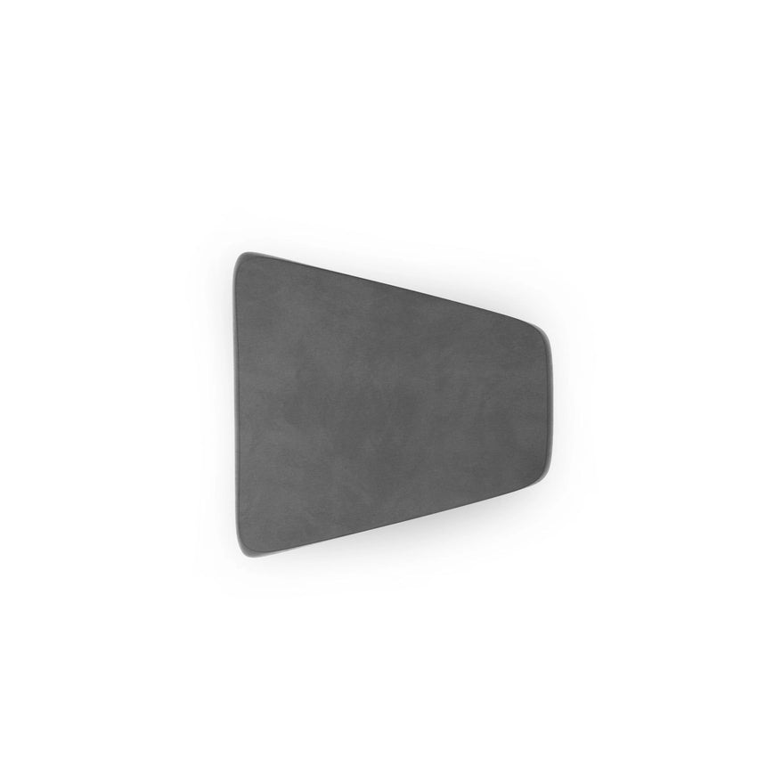 Miley Pouf aus Samt in Grau (Bluvel 14), 88x79 cm von Micadoni – Bild 5