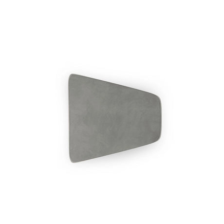 Miley Pouf aus Samt in Hellgrau (Bluvel 13), 88x79 cm von Micadoni – Bild 5