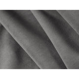 Miley Pouf aus Samt in Hellgrau (Bluvel 13), 88x79 cm von Micadoni – Bild 6