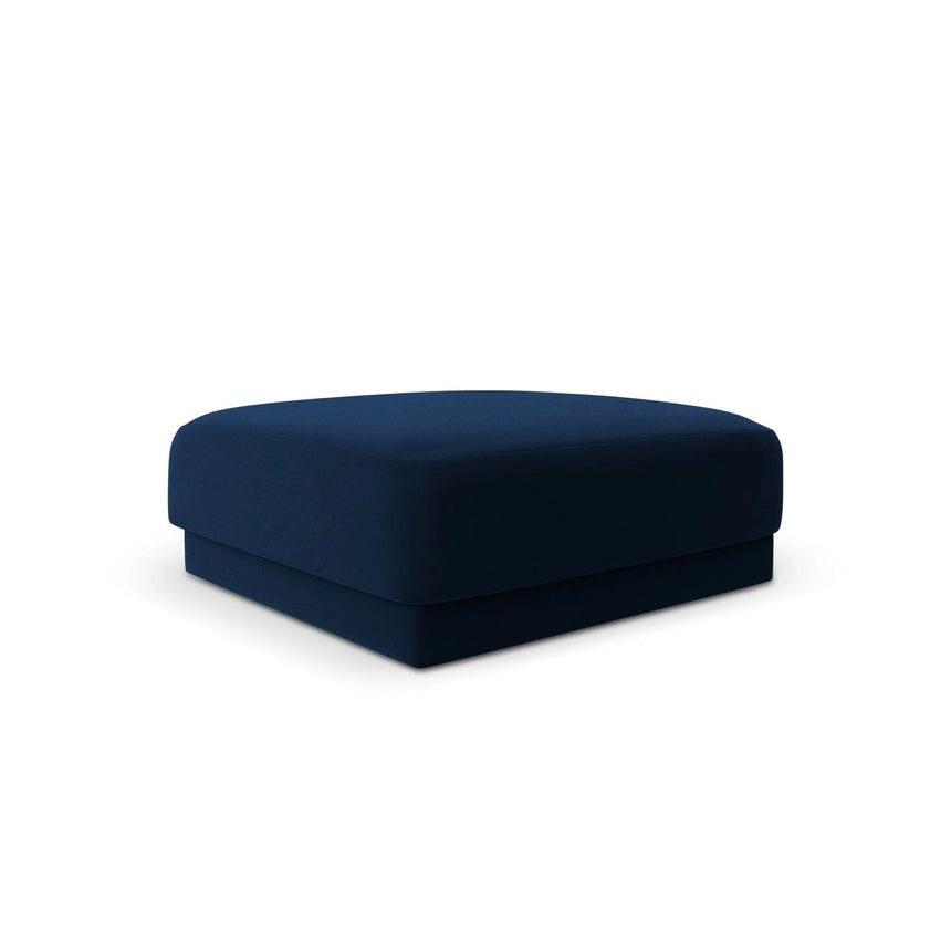 Miley Pouf aus Samt in Königsblau (Bluvel 86), 90x90 cm von Micadoni – Bild 3