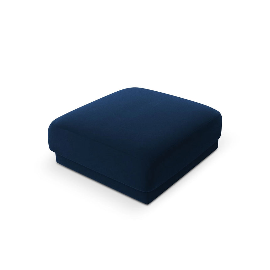 Miley Pouf aus Samt in Königsblau (Bluvel 86), 90x90 cm von Micadoni – Bild 4