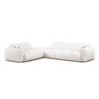 Molino 6-Sitzer Ecksofa, Linke Seite, aus Samt, Boucle oder Chenille, 315x250 cm von Micadoni – Bild 1