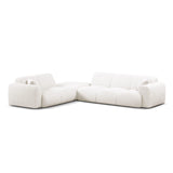 Molino 6-Sitzer Ecksofa, Linke Seite, aus Samt, Boucle oder Chenille, 315x250 cm von Micadoni – Bild 1