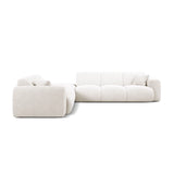 Molino 6-Sitzer Ecksofa, Linke Seite, aus Samt, Boucle oder Chenille, 315x250 cm von Micadoni – Bild 3