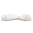 Molino 6-Sitzer Ecksofa, Linke Seite, aus Samt, Boucle oder Chenille, 315x250 cm von Micadoni – Bild 1