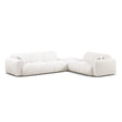 Molino 6-Sitzer Ecksofa, Linke Seite, aus Samt, Boucle oder Chenille, 315x250 cm von Micadoni – Bild 1