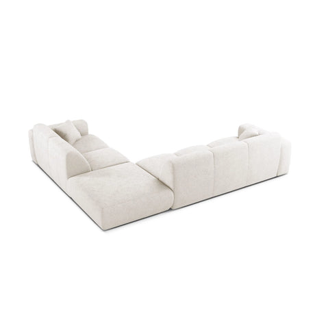 Molino 6-Sitzer Ecksofa, Linke Seite, aus Samt, Boucle oder Chenille, 315x250 cm von Micadoni – Bild 4