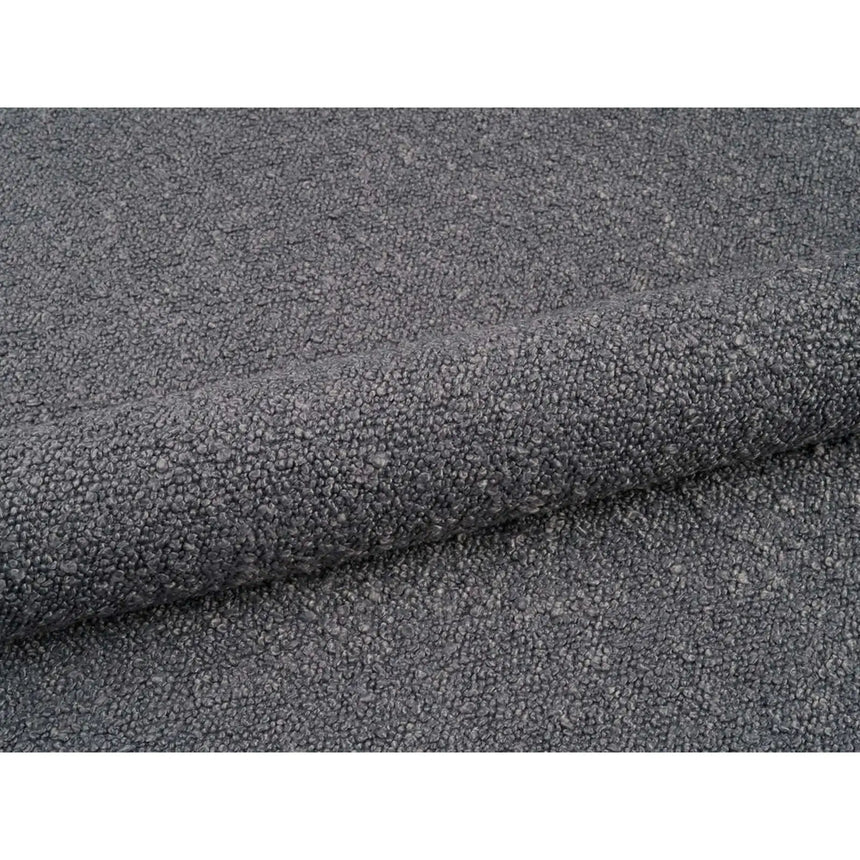 Molino Modulares 6-Sitzer Panoramasofa, Rechte Seite, aus Boucle in Dunkelgrau (Baloo 2083), 326x252 cm von Micadoni – Bild 4