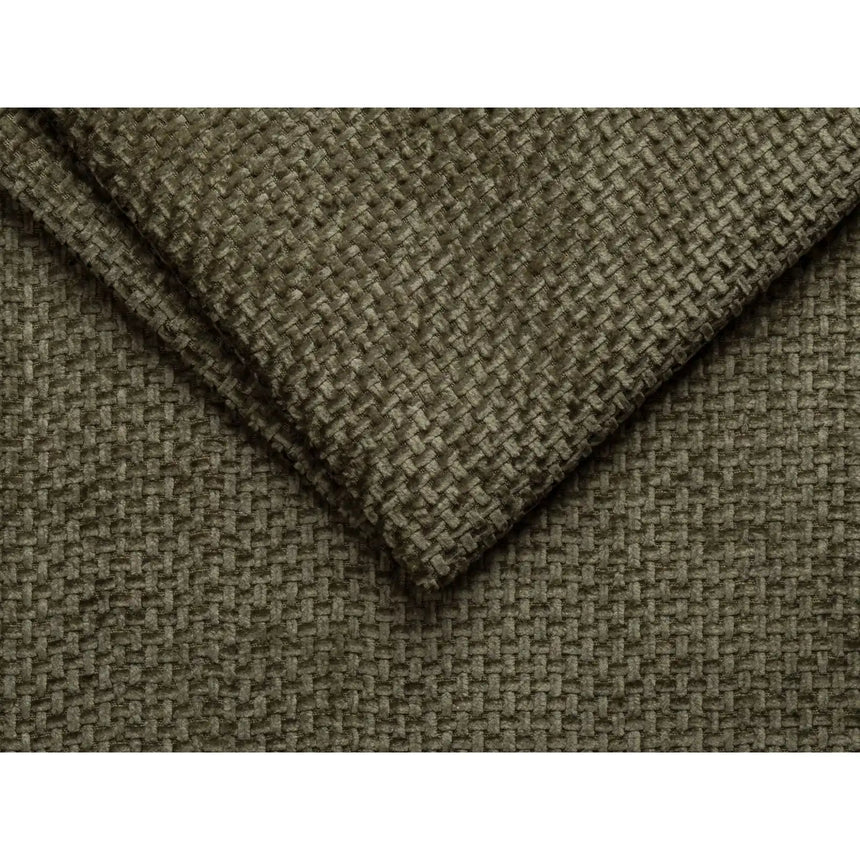 Molino Modulares 6-Sitzer Panoramasofa, Rechte Seite, aus Chenille in Grün (Eden 12 Olive), 326x252 cm von Micadoni – Bild 4