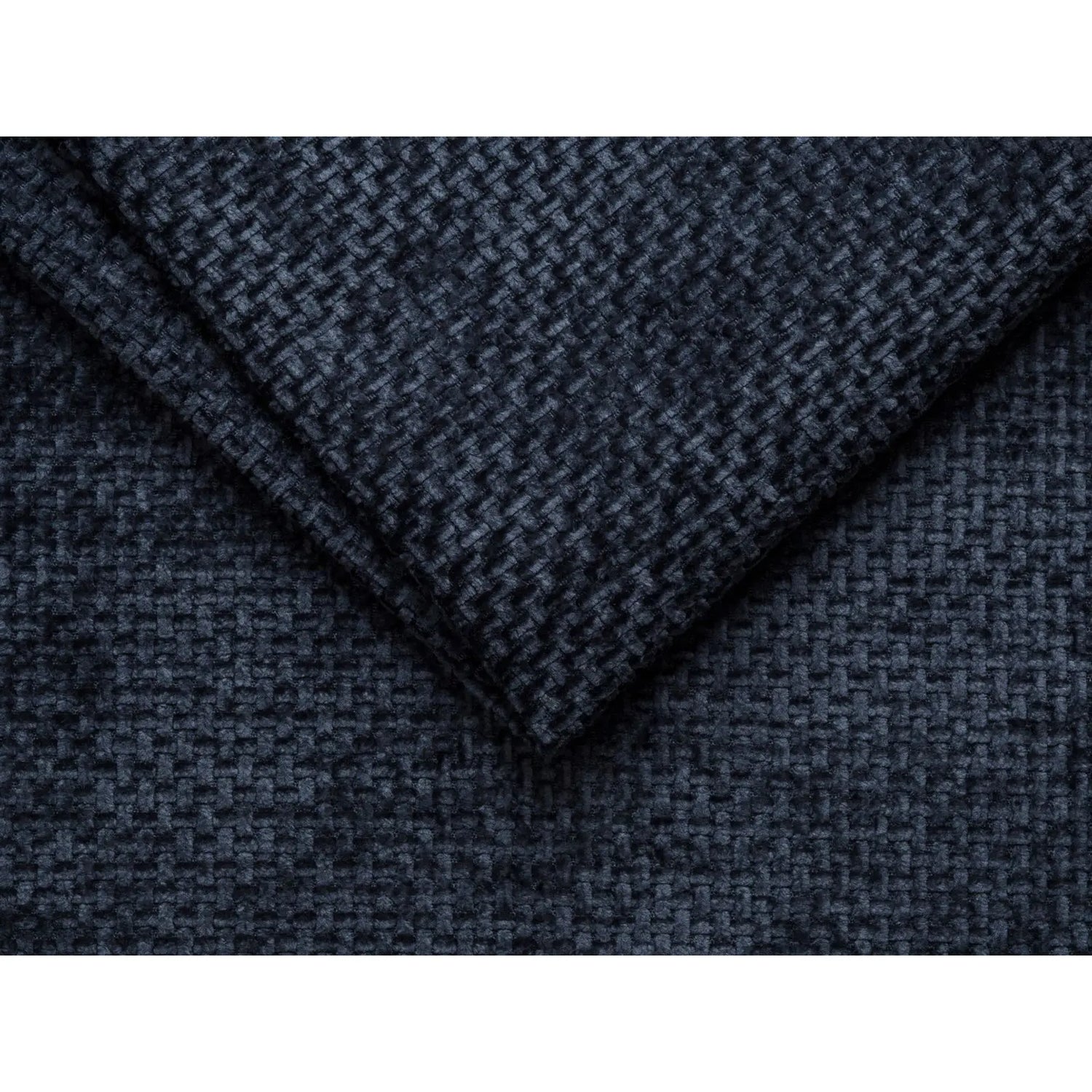 Molino Modulares 6-Sitzer Panoramasofa, Rechte Seite, aus Chenille in Marineblau (Eden 16 Deep Blue), 326x252 cm von Micadoni – Bild 4