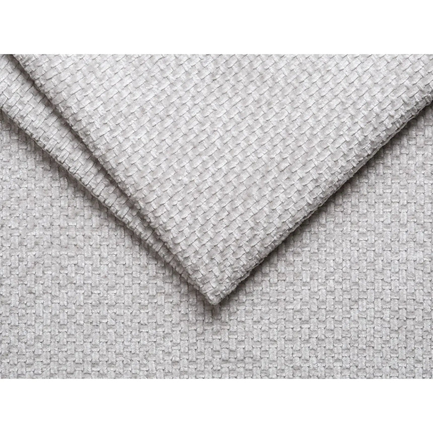 Molino Modulares 6-Sitzer Panoramasofa, Rechte Seite, aus Chenille in Silber (Eden 17 Silver), 326x252 cm von Micadoni – Bild 4