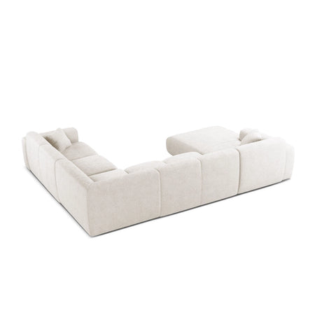 Molino Modulares 6-Sitzer Panoramasofa, Rechte Seite, aus Samt, Boucle oder Chenille, 326x252 cm von Micadoni – Bild 3