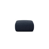 Molino Pouf aus Boucle in Dunkelblau (Baloo 2088), 75x75 cm von Micadoni – Bild 1