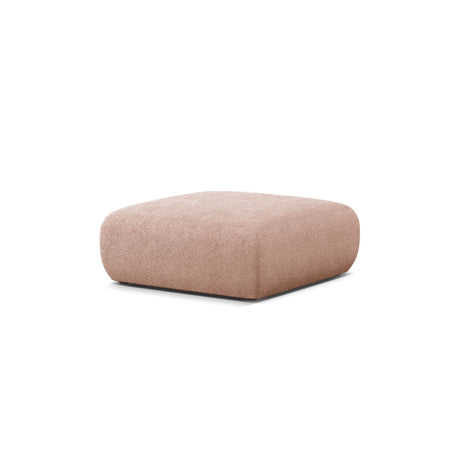 Molino Pouf aus Boucle in Puderrosa (Baloo 2072), 100x100 cm von Micadoni – Bild 3