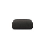 Molino Pouf aus Chenille in Anthrazit (Eden 21 Black), 100x100 cm von Micadoni – Bild 1