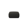 Molino Pouf aus Chenille in Anthrazit (Eden 21 Black), 75x75 cm von Micadoni – Bild 1